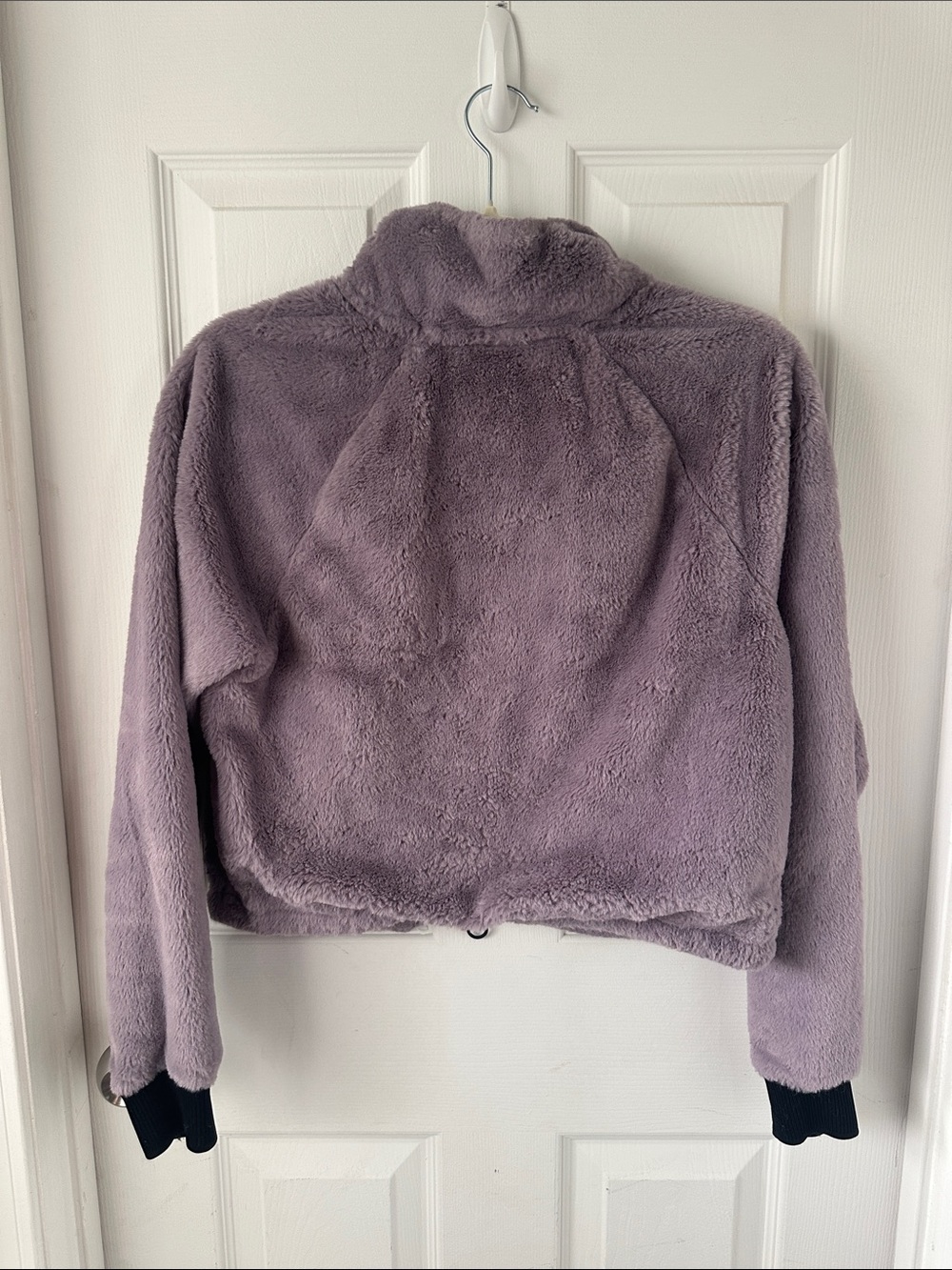 Calvin Klein Plush Lavender Quarter-Zip Pullover - Picture 5 of 5